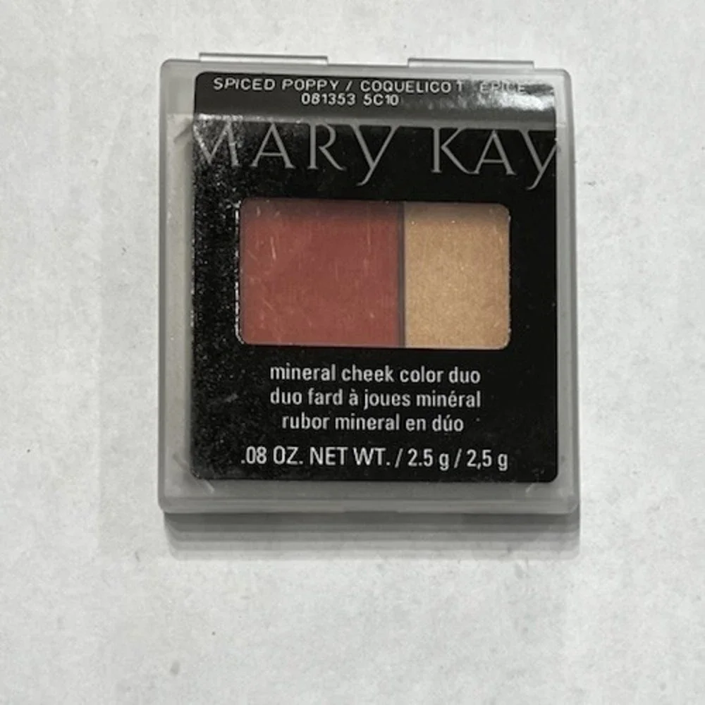 Mary Kay Mineral Cheek Color Duo Spiced Poppy